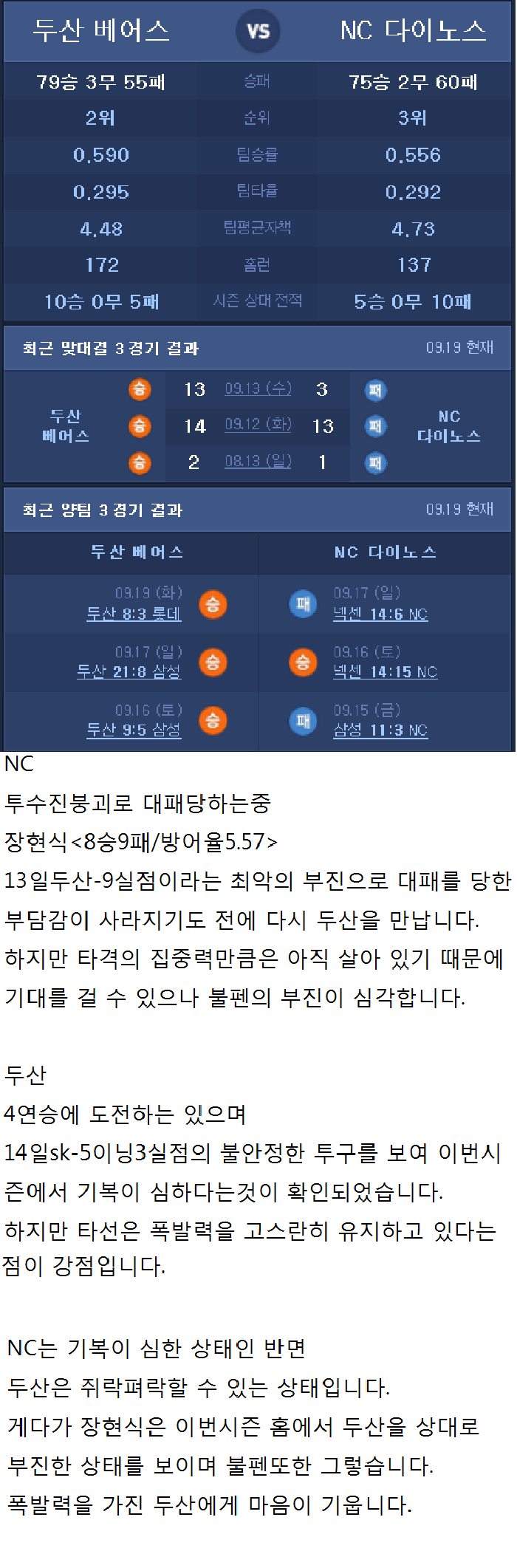 NC-두산 예상 선발라인업,최근전적,프리뷰.png